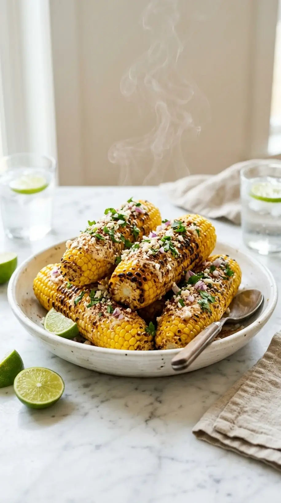 grilled corn on the cob party