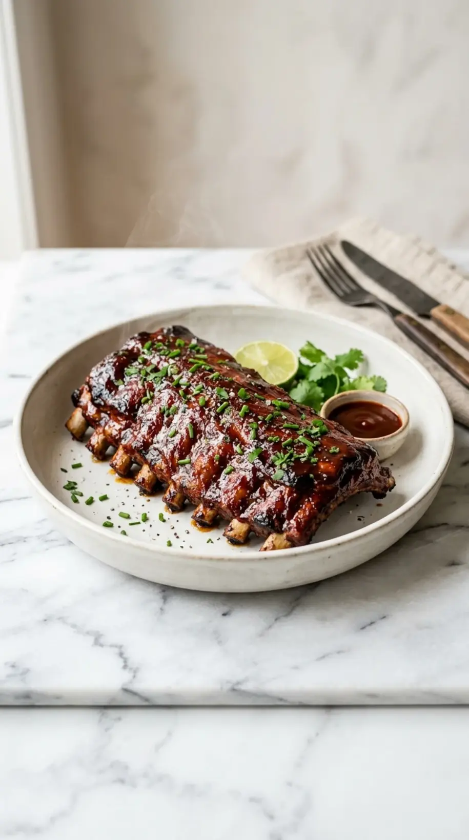 BBQ baby back ribs summer