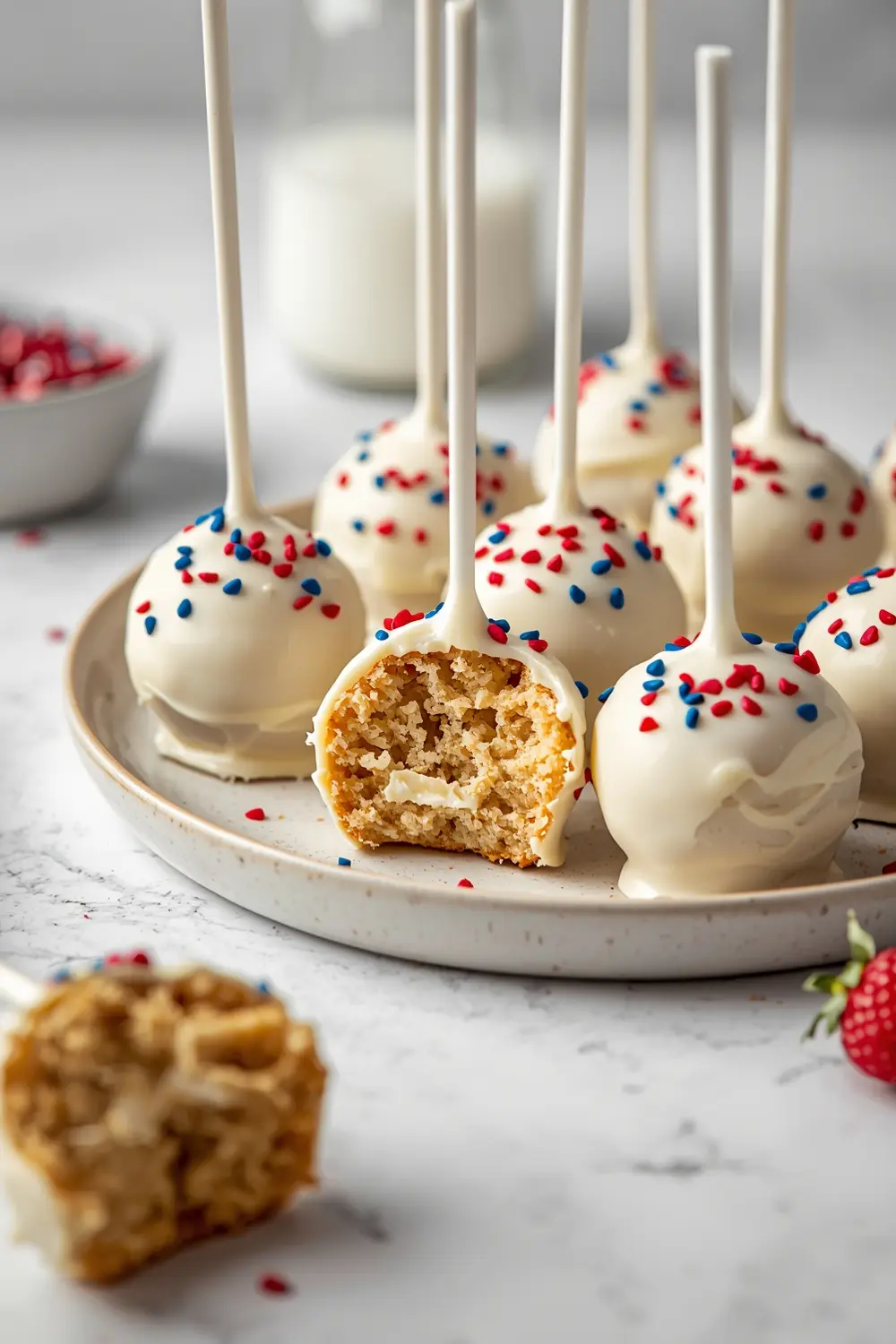4th july cake pops sharing