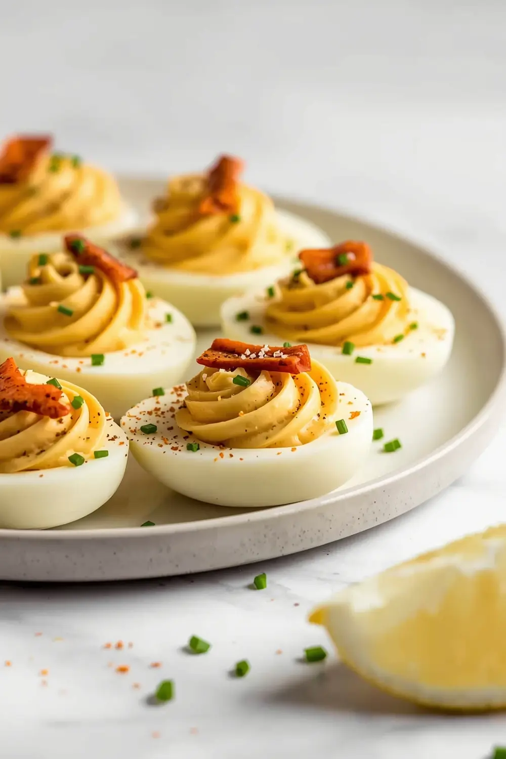 4th of july deviled eggs crowd