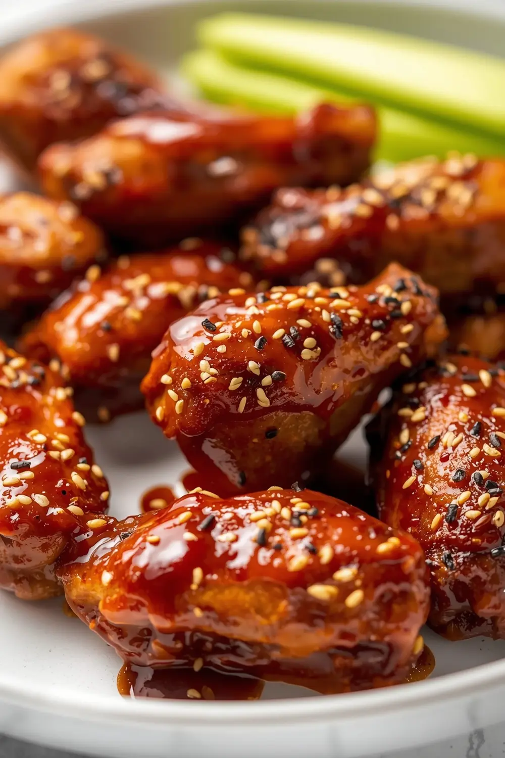 BBQ chicken wings honey