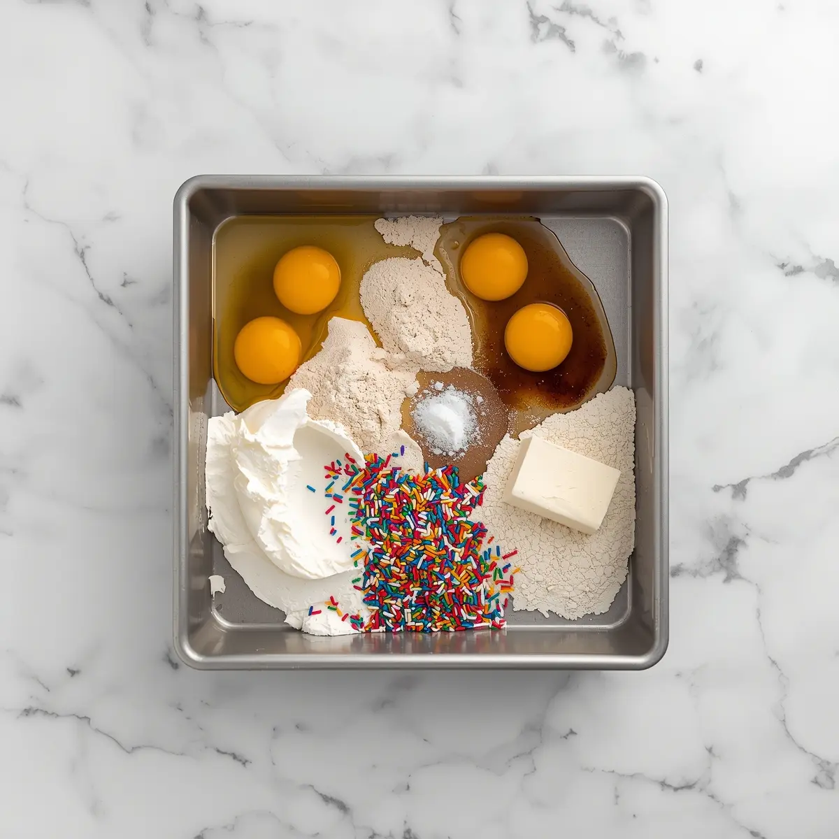 Cooking instructions for american flag sheet cake crowd