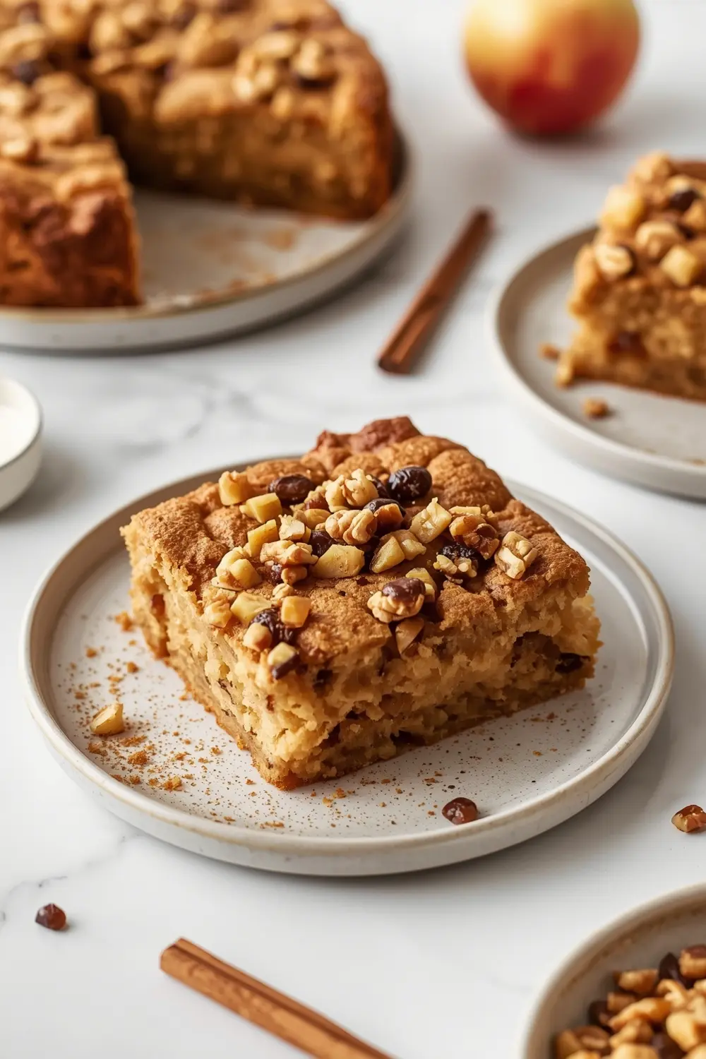 apple cake crowd fall sharing