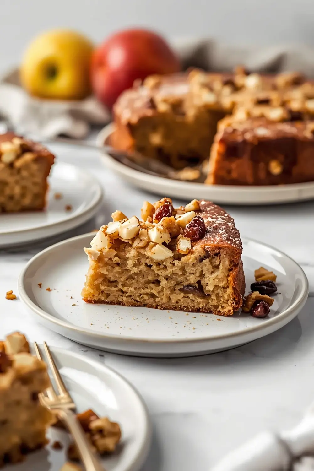 apple cake crowd fall sharing