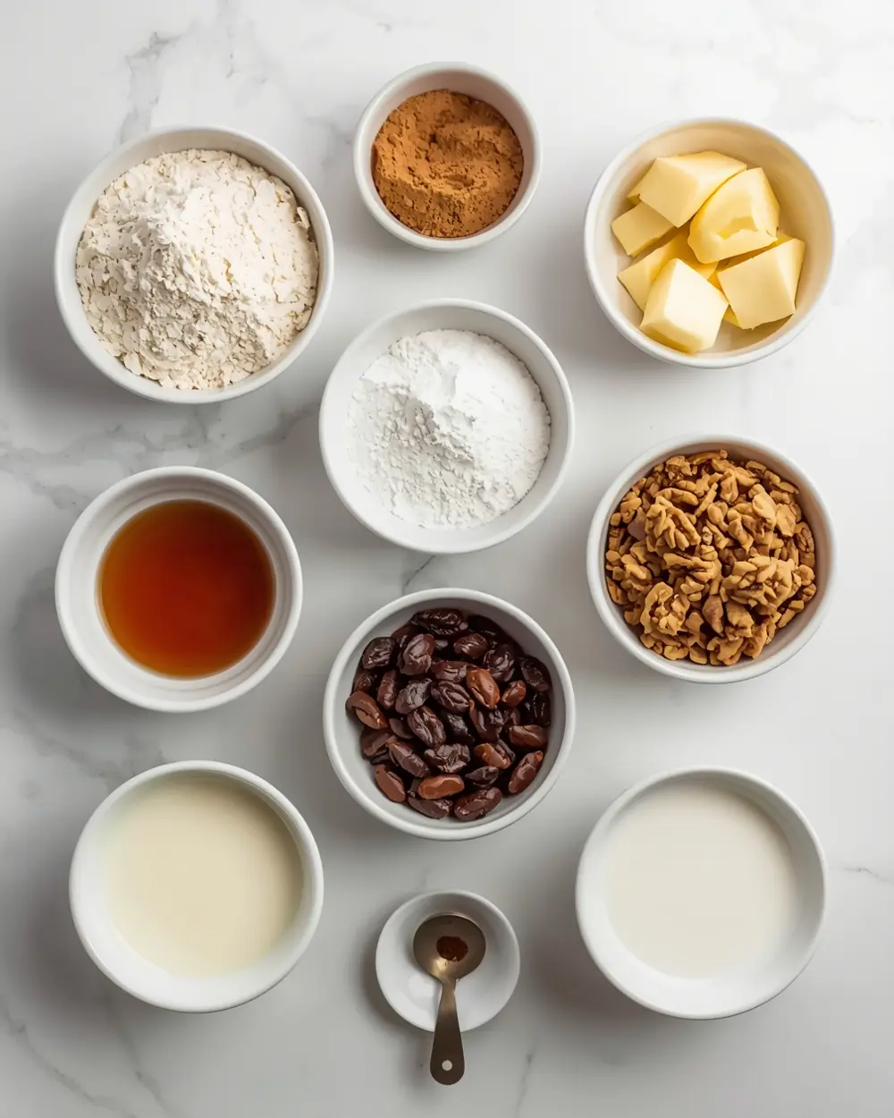 Ingredients for apple cake crowd fall sharing