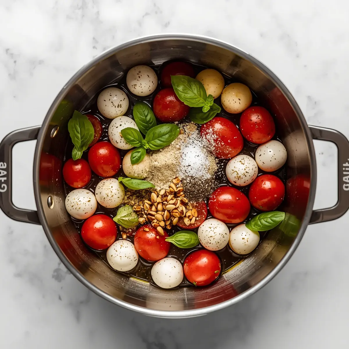 Cooking instructions for caprese skewers balsamic party recipe