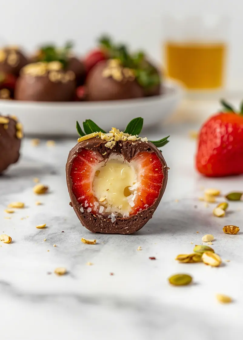 chocolate covered strawberries party ready to serve