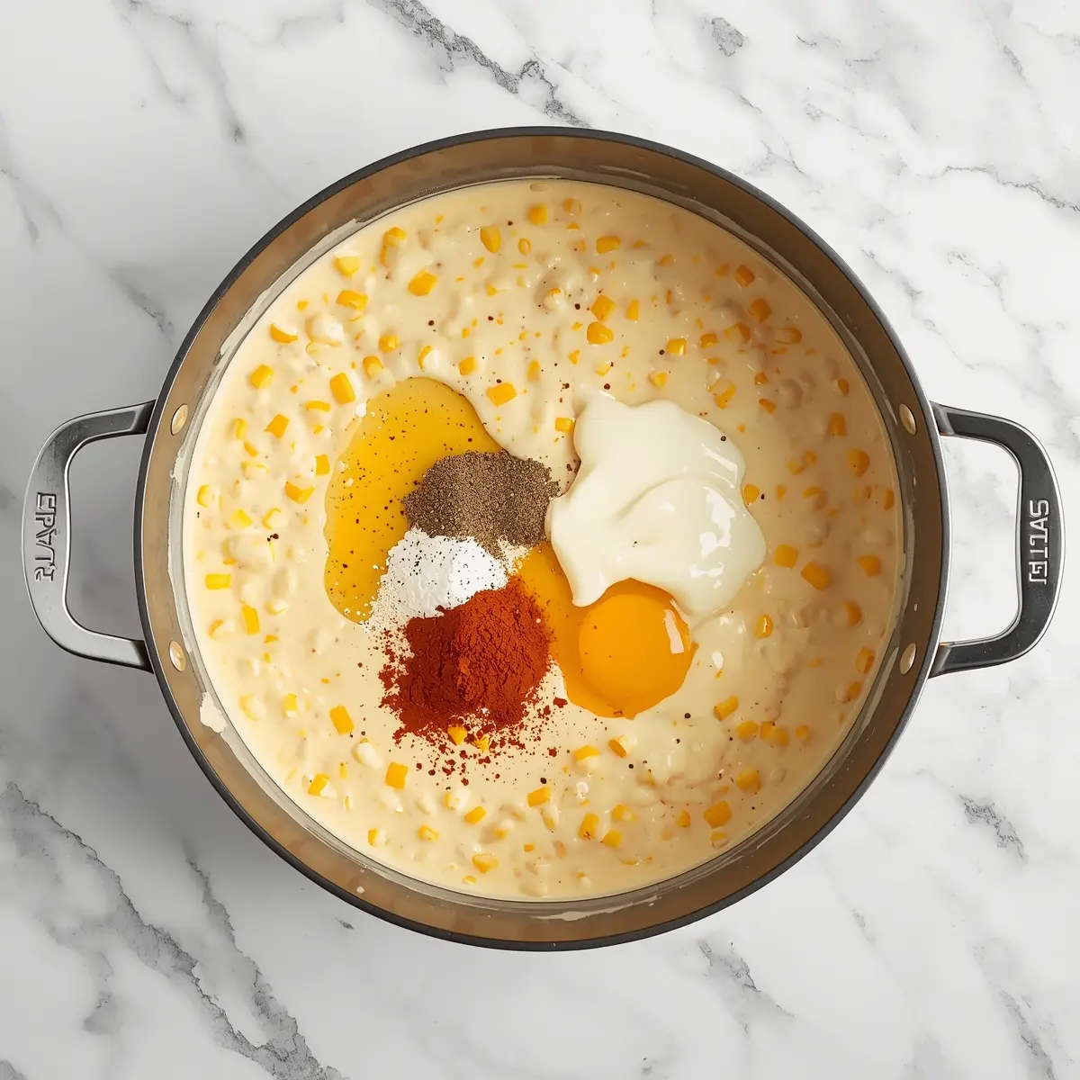 Cooking instructions for corn dip cream cheese crowd