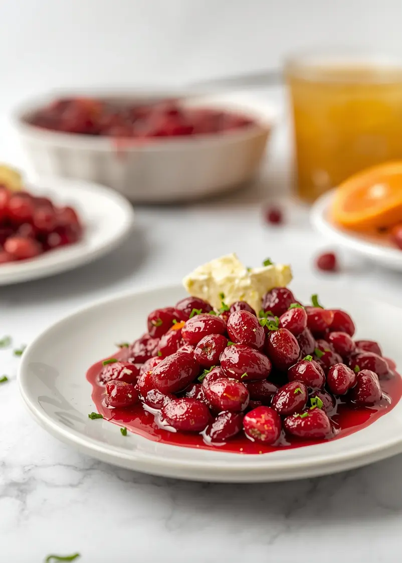 cranberry sauce crowd Thanksgiving ready to serve