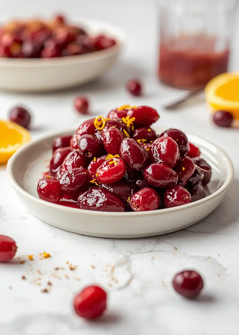 cranberry sauce crowd Thanksgiving ready to serve