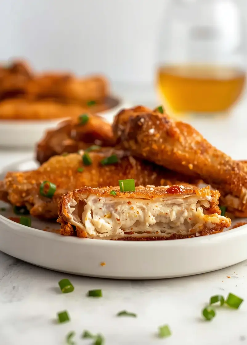 crispy air fryer wings party crowd ready to serve