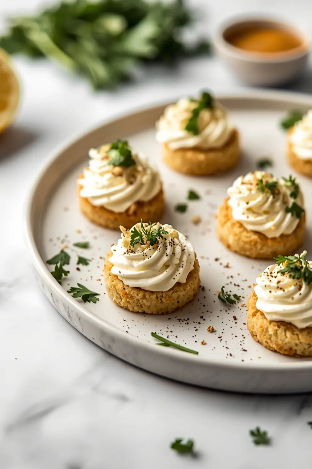 cucumber bites cream cheese party