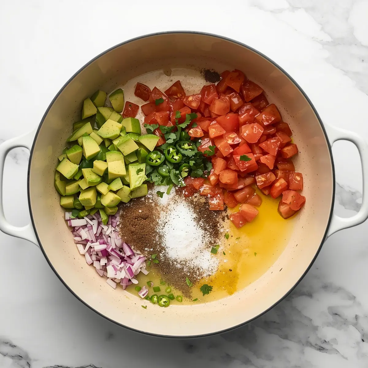 Cooking instructions for fresh guacamole crowd
