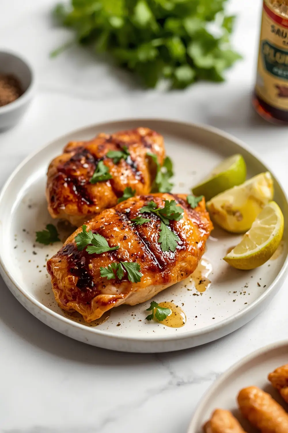 grilled chicken thigh marinade crowd