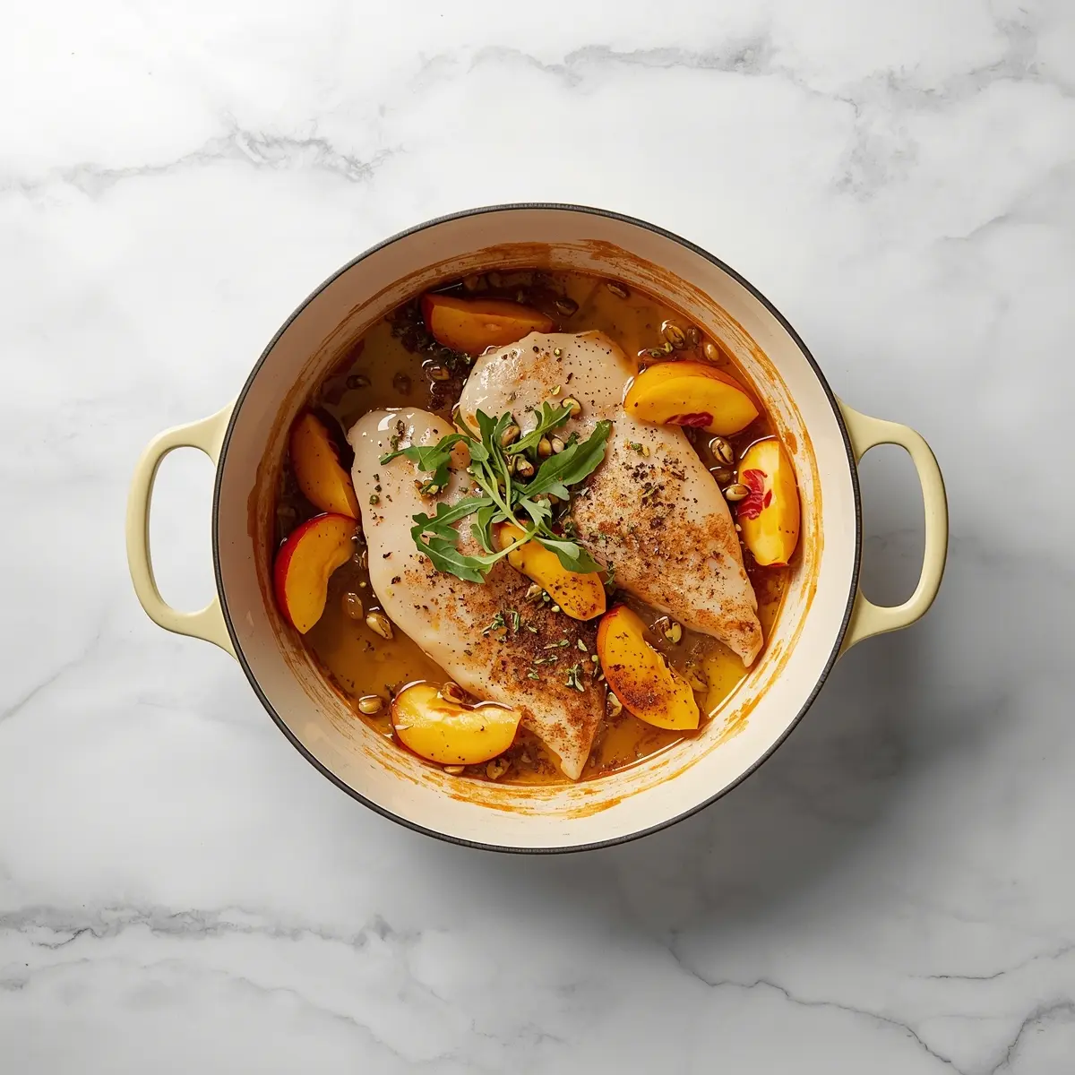 Cooking instructions for grilled peach chicken entertaining