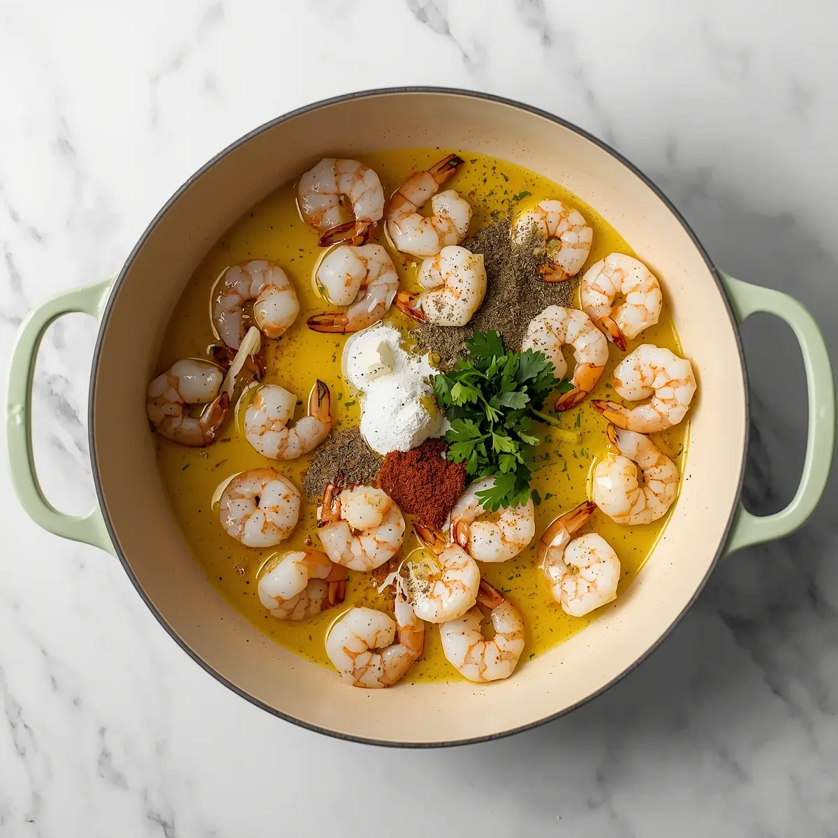 Cooking instructions for grilled shrimp skewers garlic butter