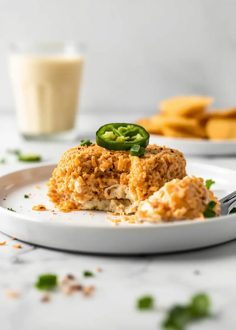 homemade queso dip party ready to serve