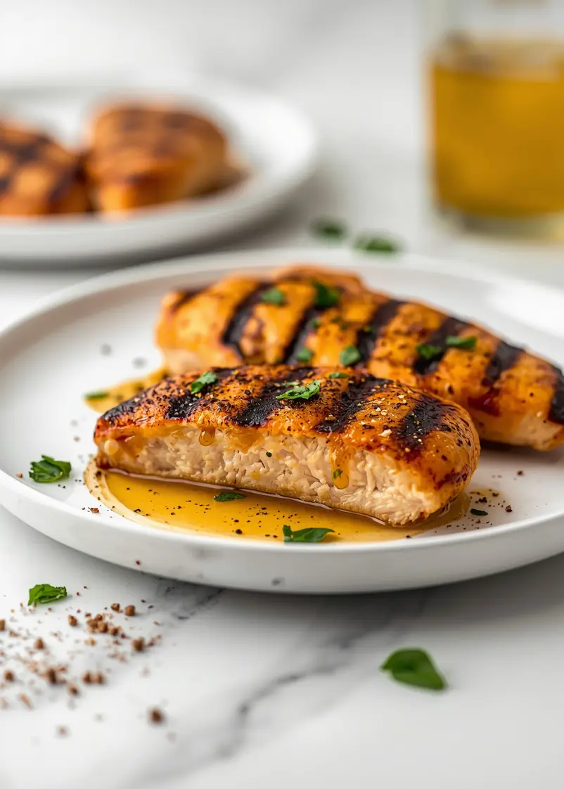 honey mustard grilled chicken crowd ready to serve