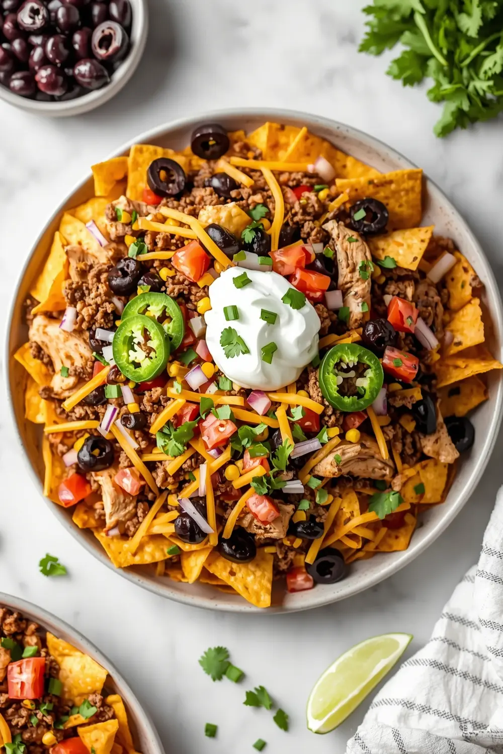 loaded nachos 4th july crowd