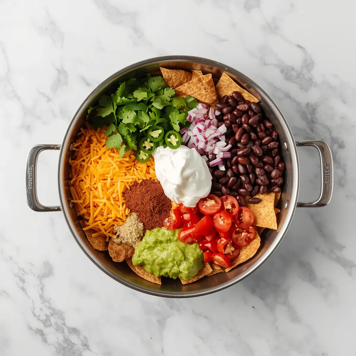 Cooking instructions for loaded nachos 4th july crowd