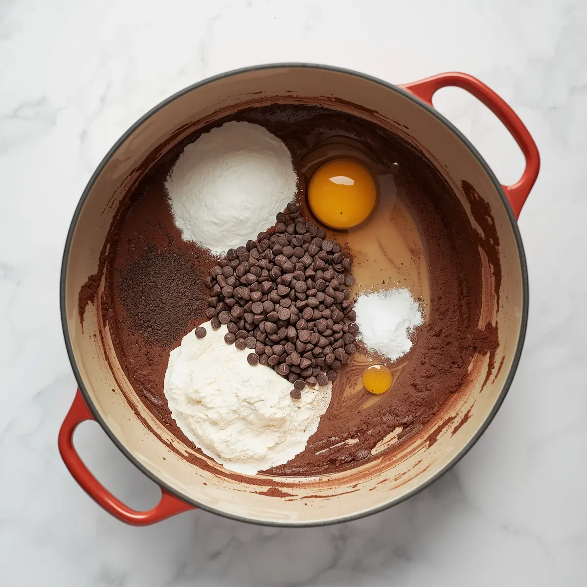 Cooking instructions for patriotic brownie bites party