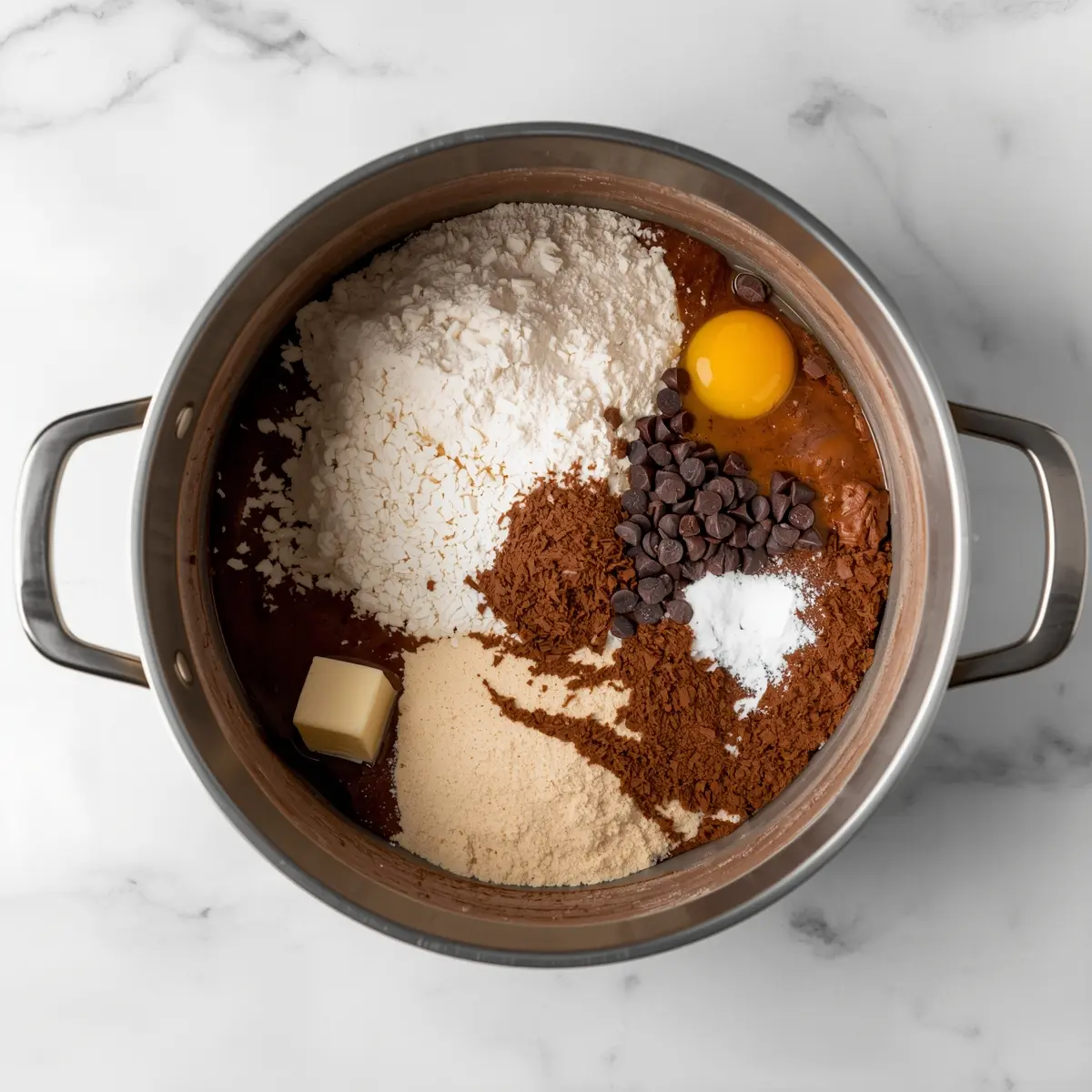 Cooking instructions for patriotic brownie bites party