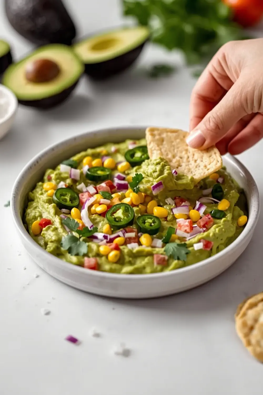 patriotic guacamole sharing
