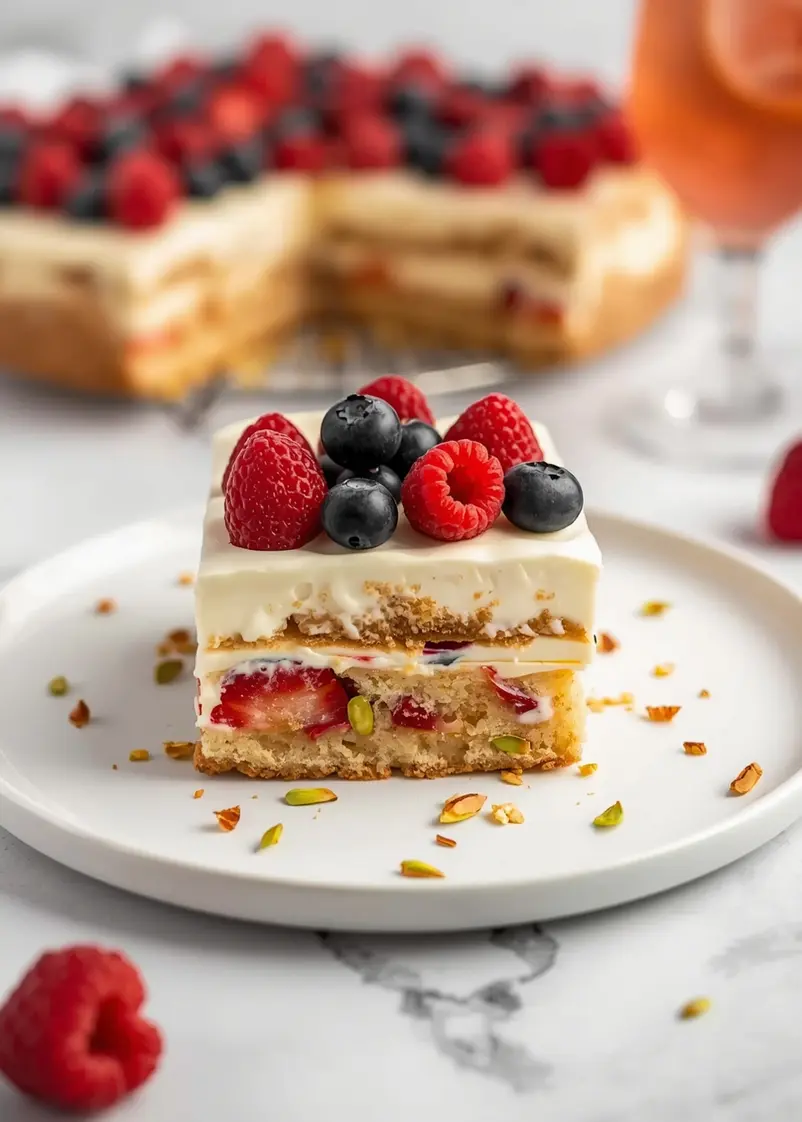 patriotic icebox cake crowd ready to serve