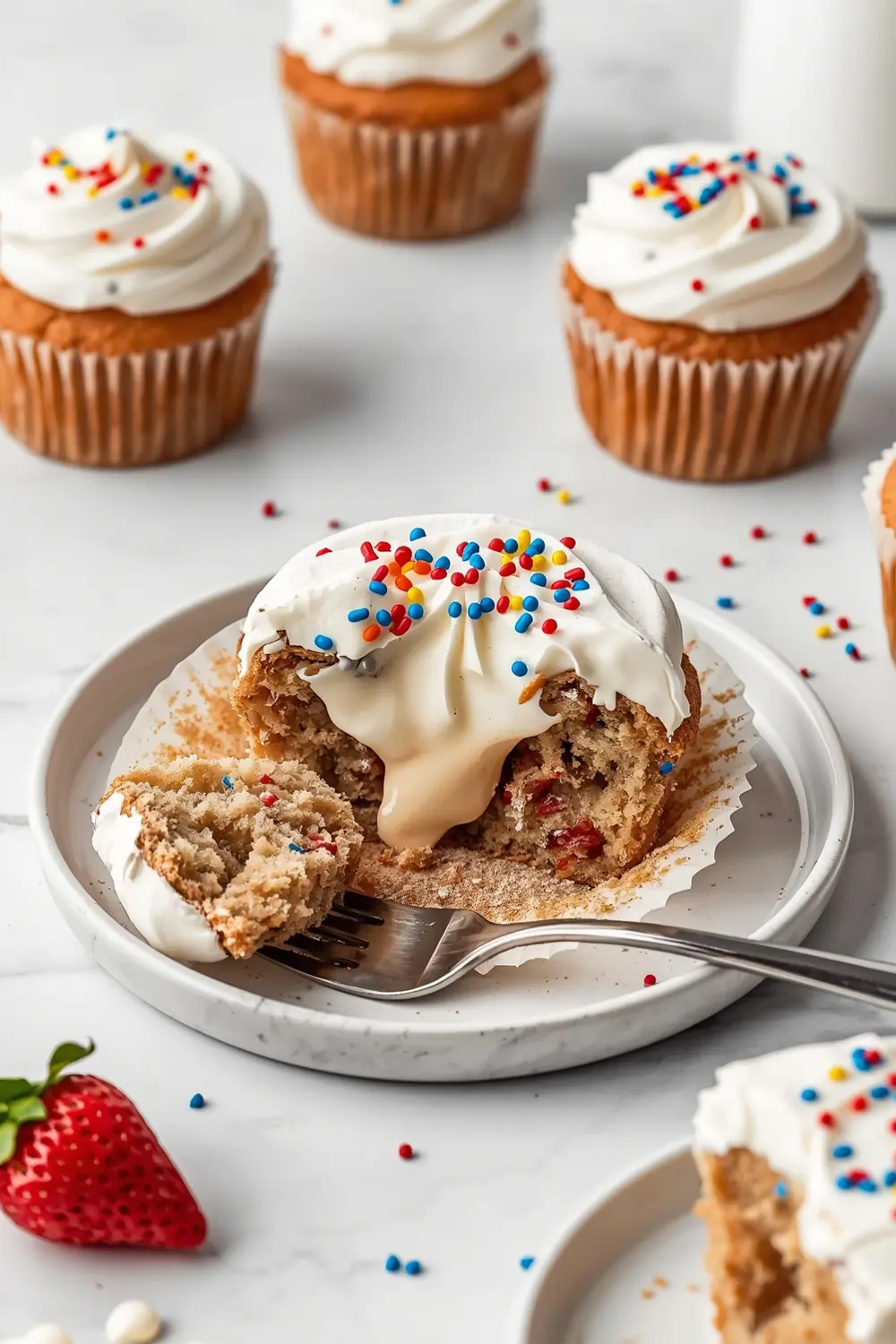 patriotic pull apart cupcakes