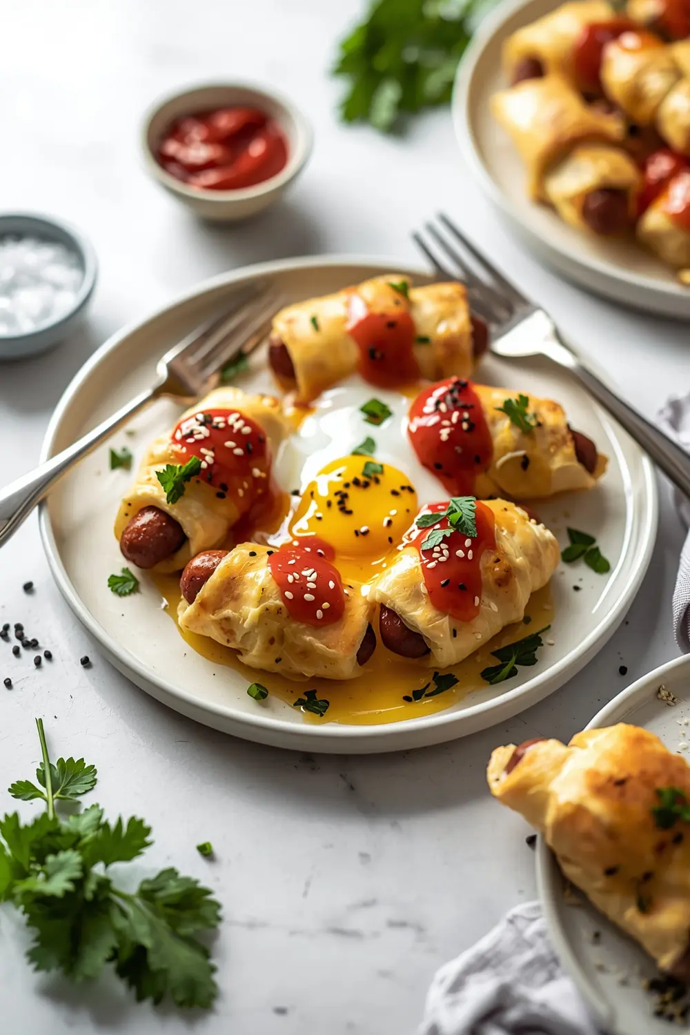 pigs in blanket party crowd