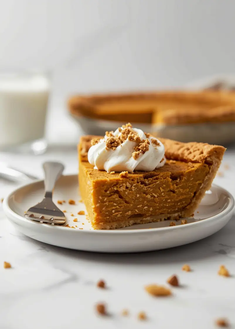pumpkin pie Thanksgiving crowd easy ready to serve