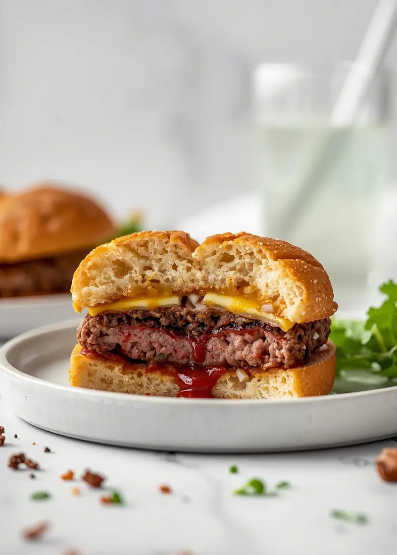 smash burgers crowd BBQ ready to serve