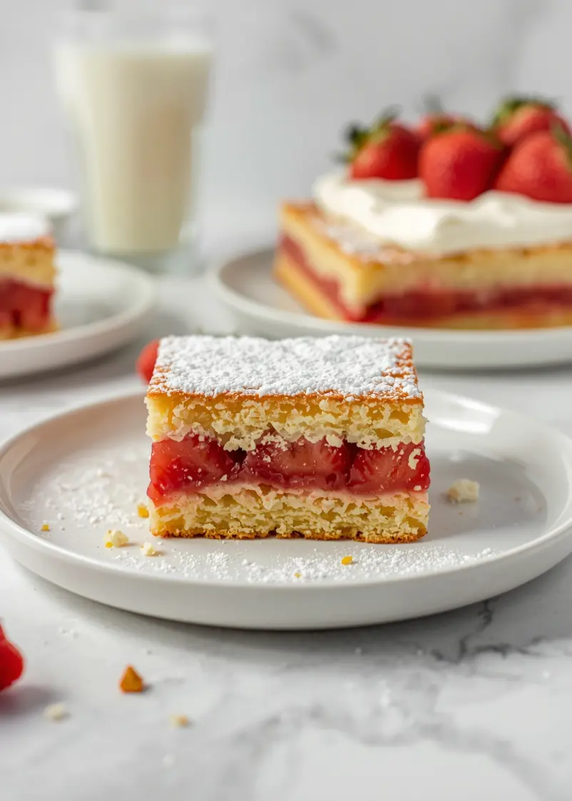 strawberry shortcake 4th july crowd ready to serve