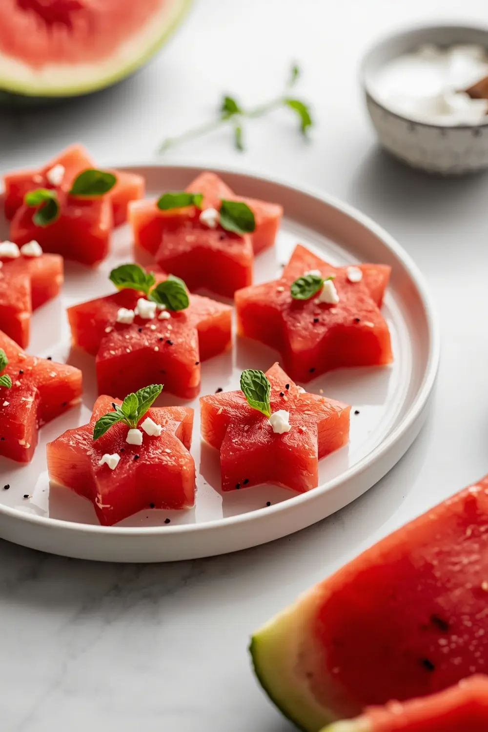 watermelon star skewers party