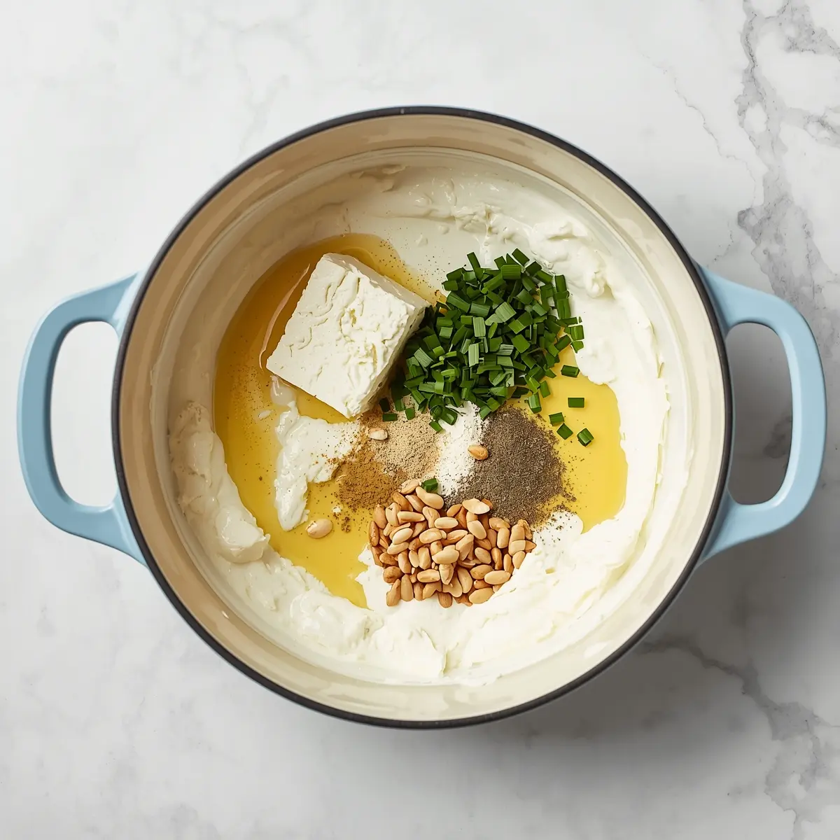 Cooking instructions for whipped feta dip crowd