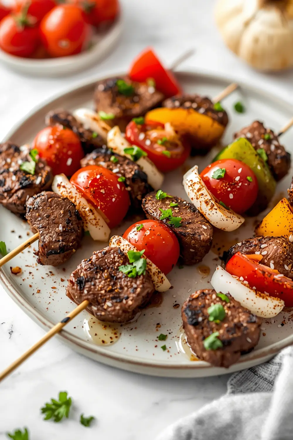 4th of july beef kabobs crowd
