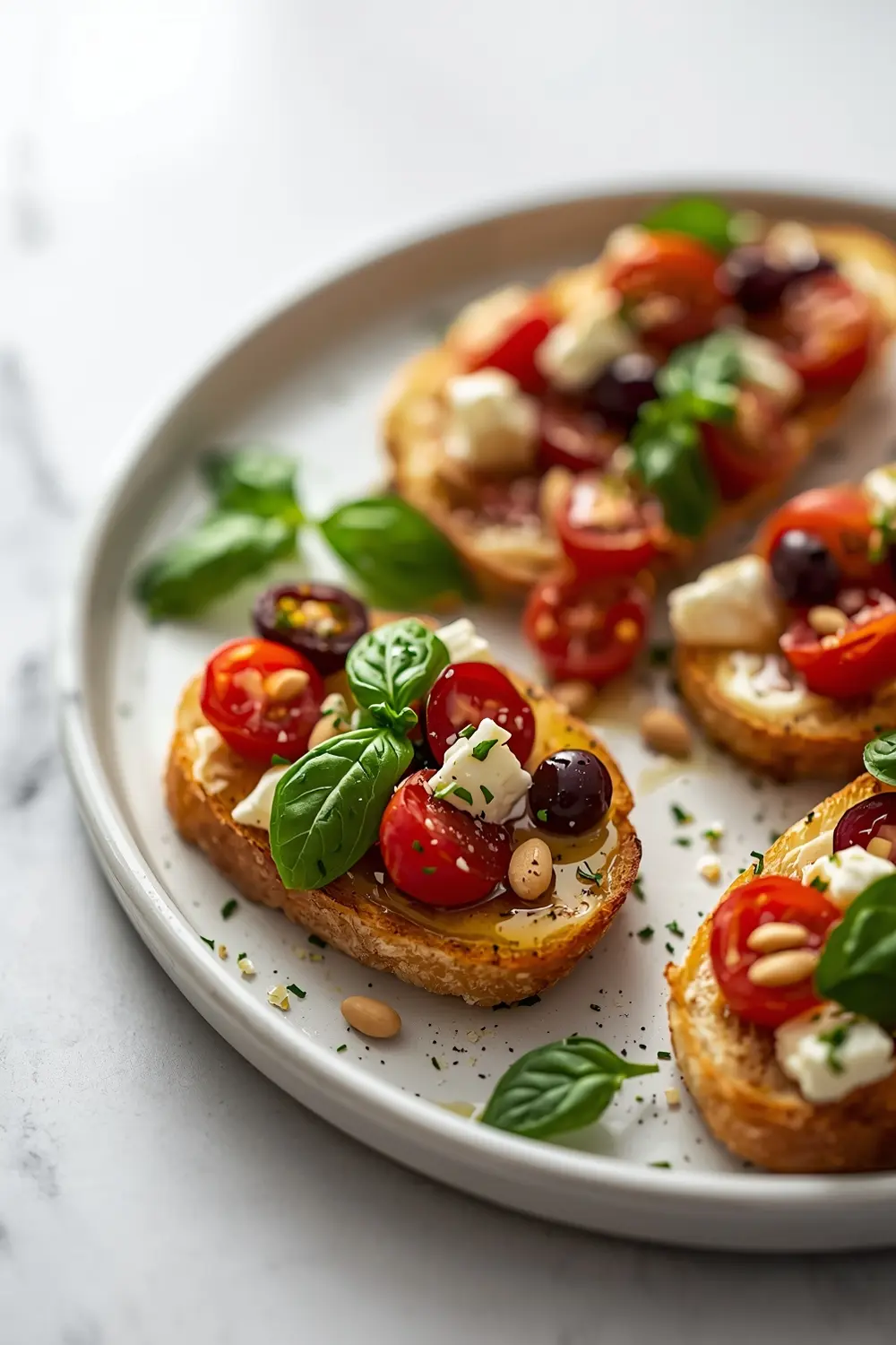 4th of july bruschetta crowd