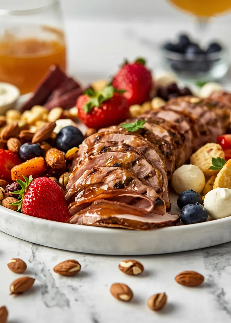 4th of july charcuterie board crowd ready to serve