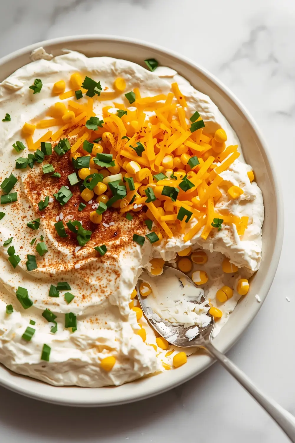 4th of july corn dip crowd