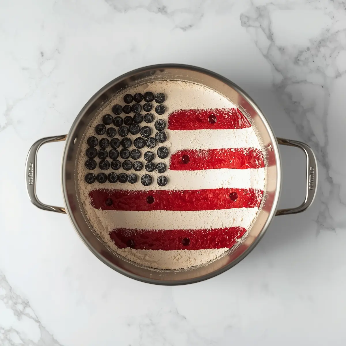 Cooking instructions for 4th of july flag cake crowd
