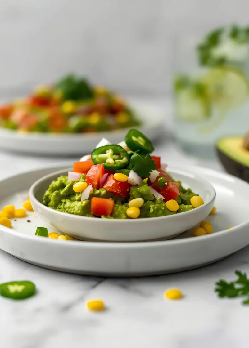 4th of july guacamole crowd ready to serve