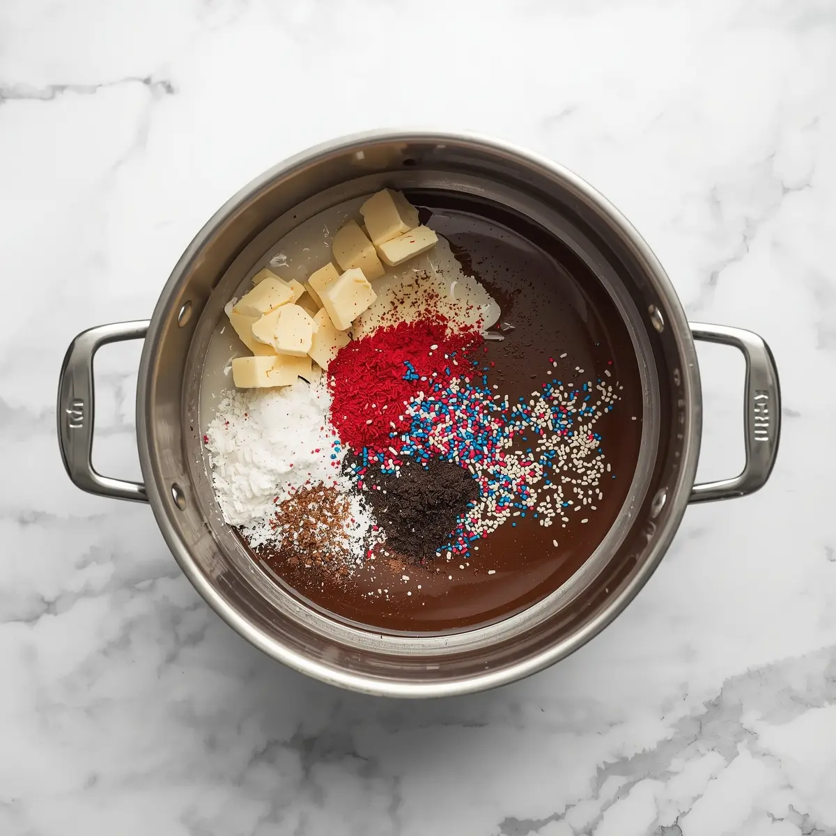 Cooking instructions for 4th of july oreo truffles crowd