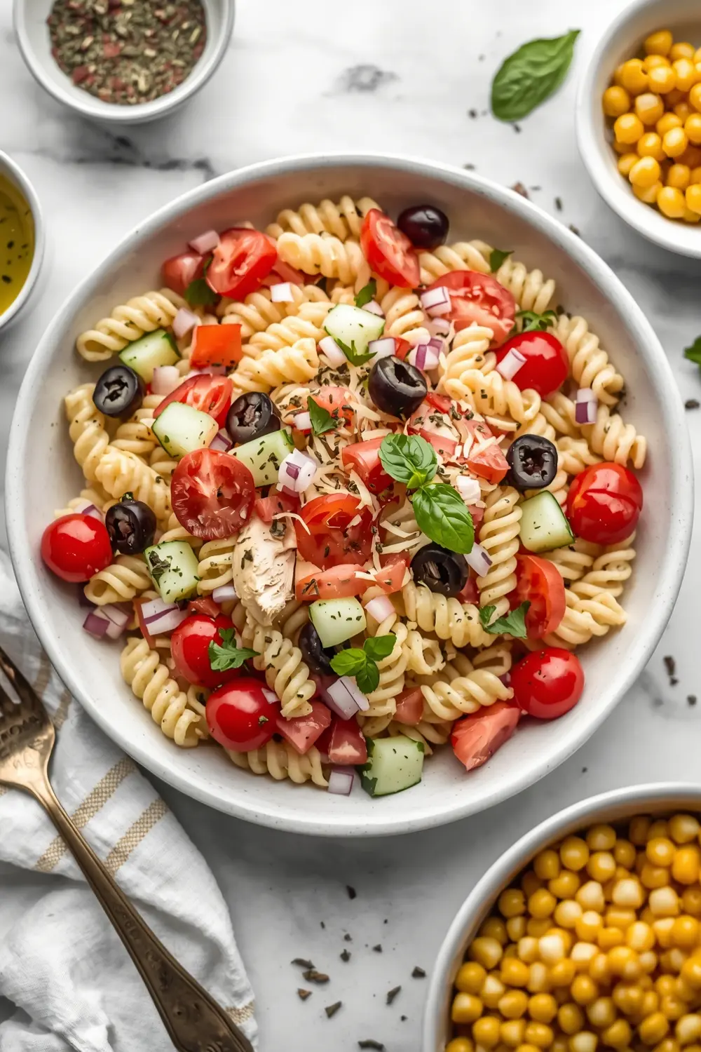 4th of july pasta salad crowd