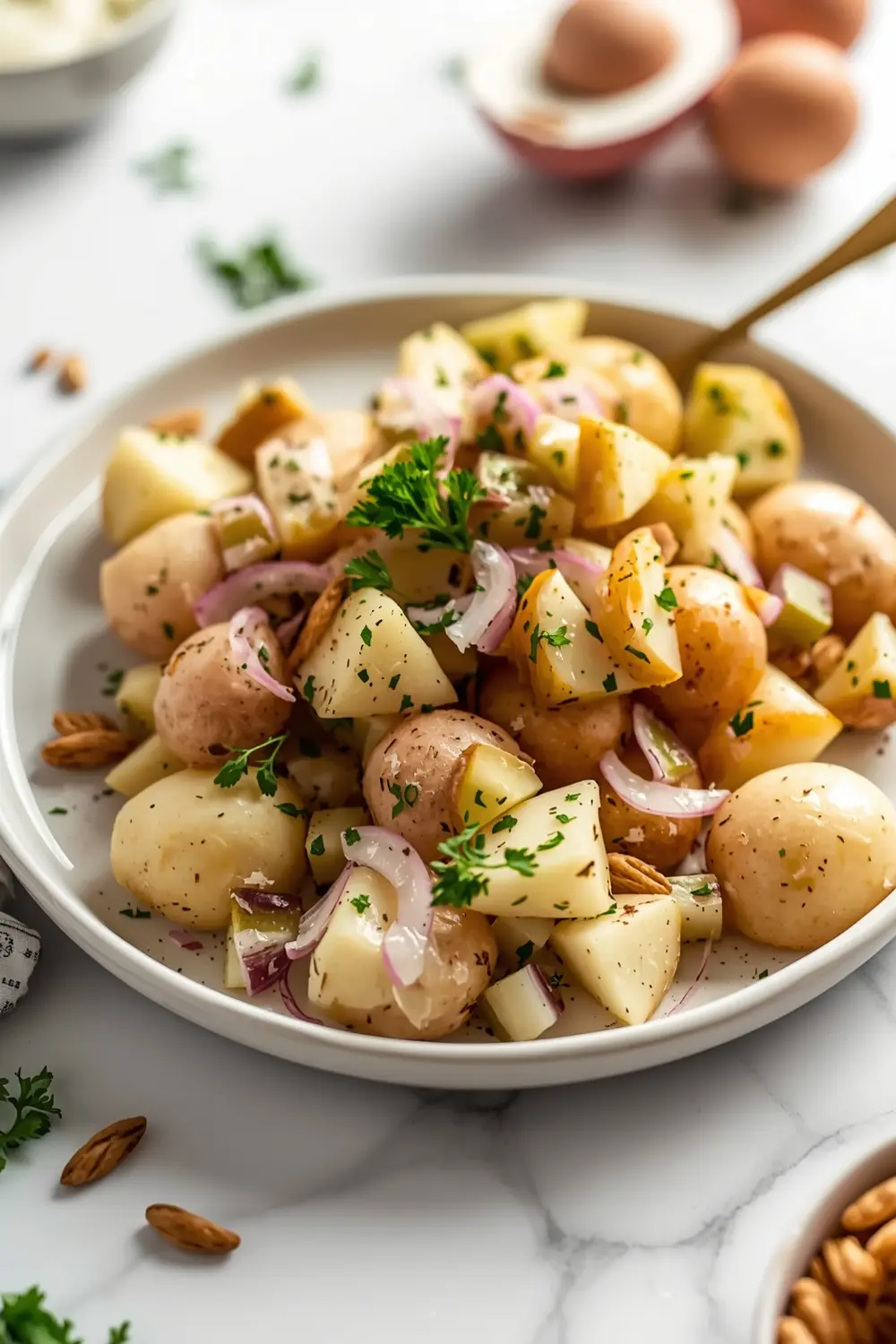 4th of july potato salad crowd