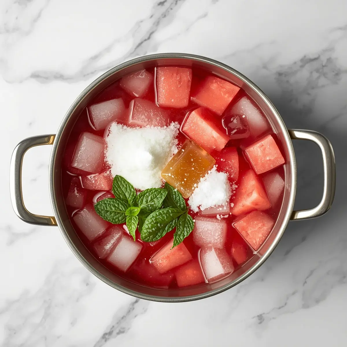 Cooking instructions for 4th of july watermelon slushie crowd