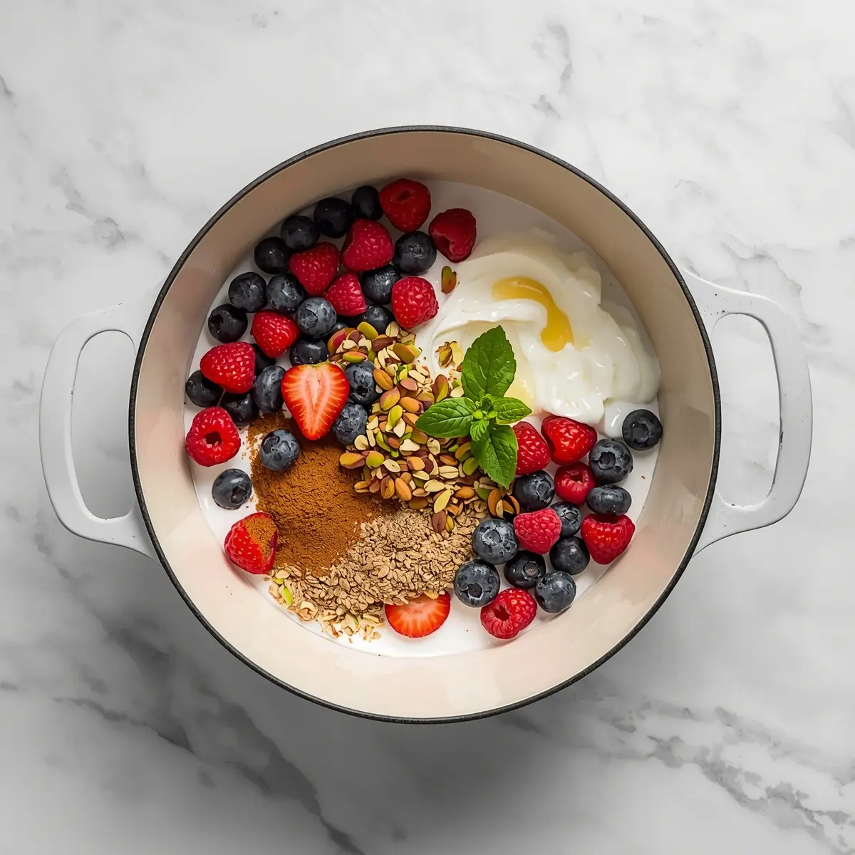 Cooking instructions for 4th of july yogurt parfaits crowd