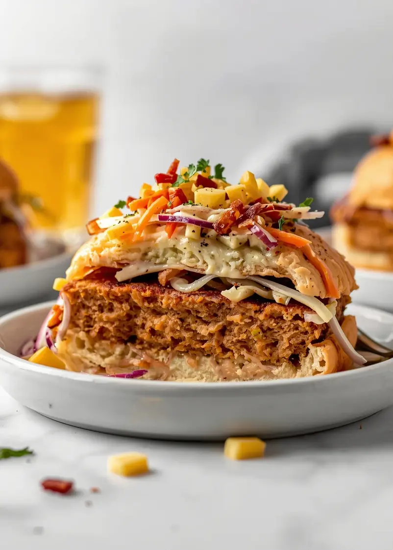 BBQ coleslaw crowd summer ready to serve