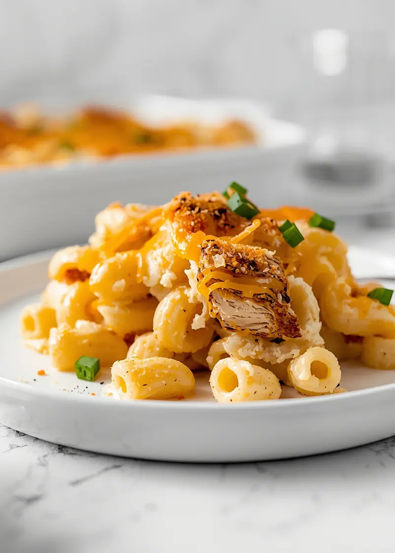baked mac and cheese crowd summer ready to serve