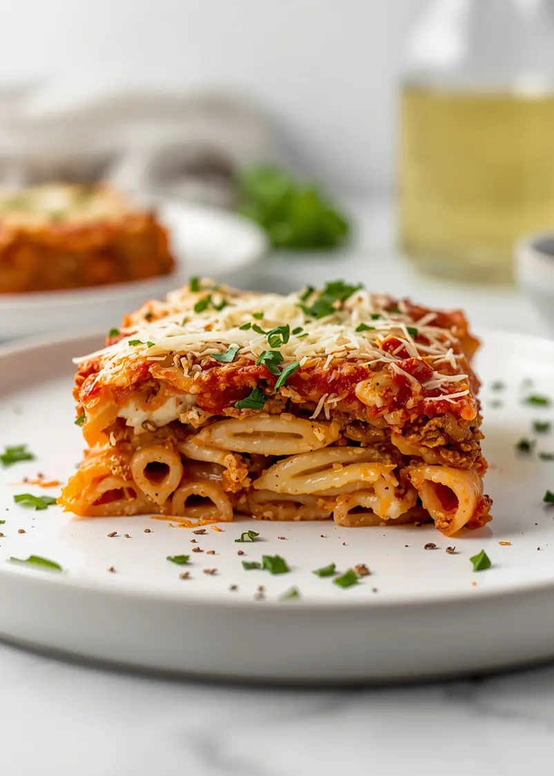 baked ziti crowd summer ready to serve