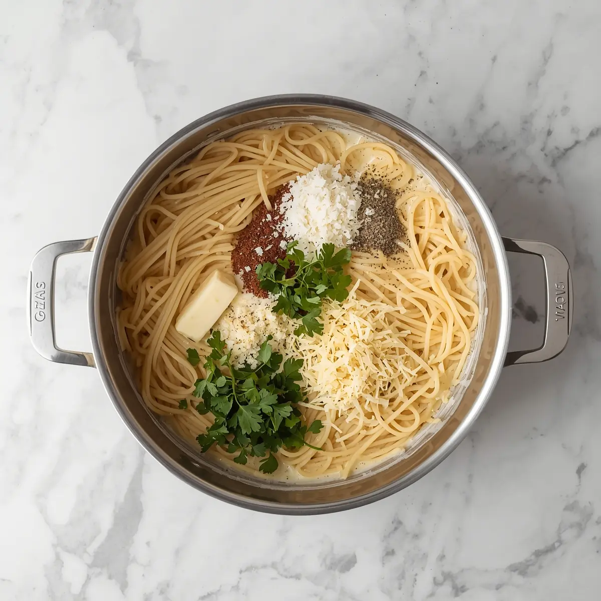 Cooking instructions for creamy garlic pasta crowd summer
